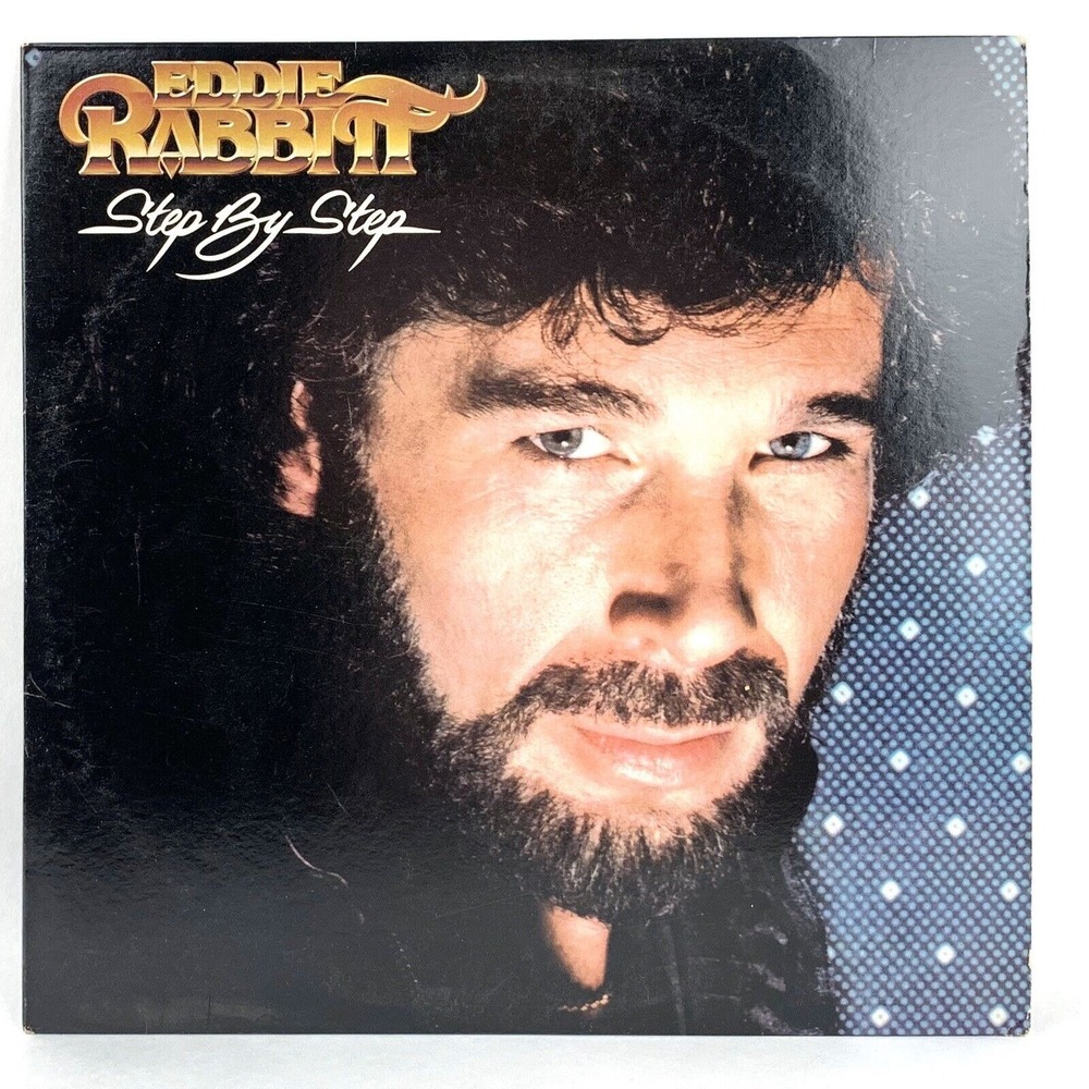 Eddie Rabbitt Vinyl Record 33rpm Step by Step LP Sleeve & Vinyl E+‎